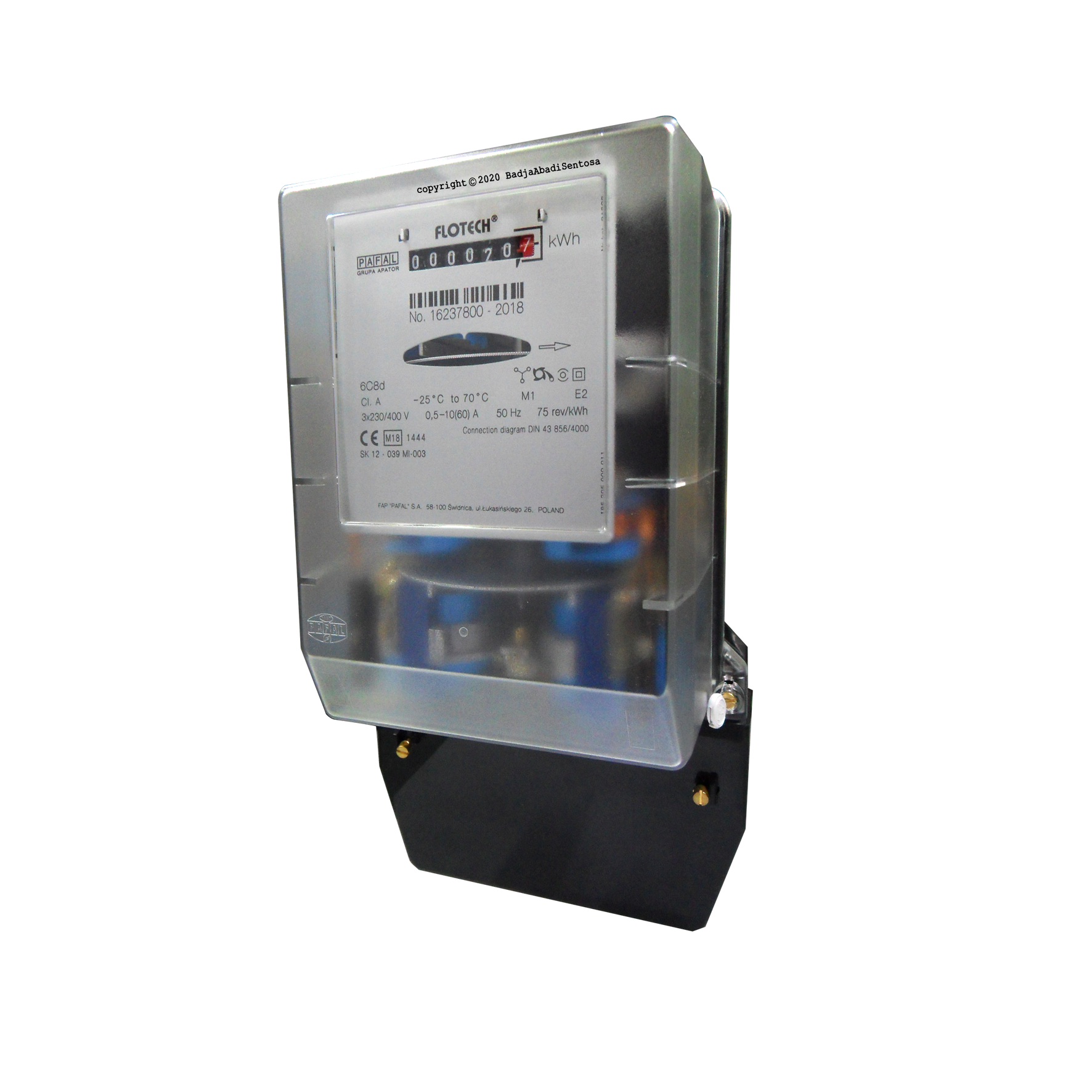 Flotech - C8 - Polyphase Induction Electicity Meters